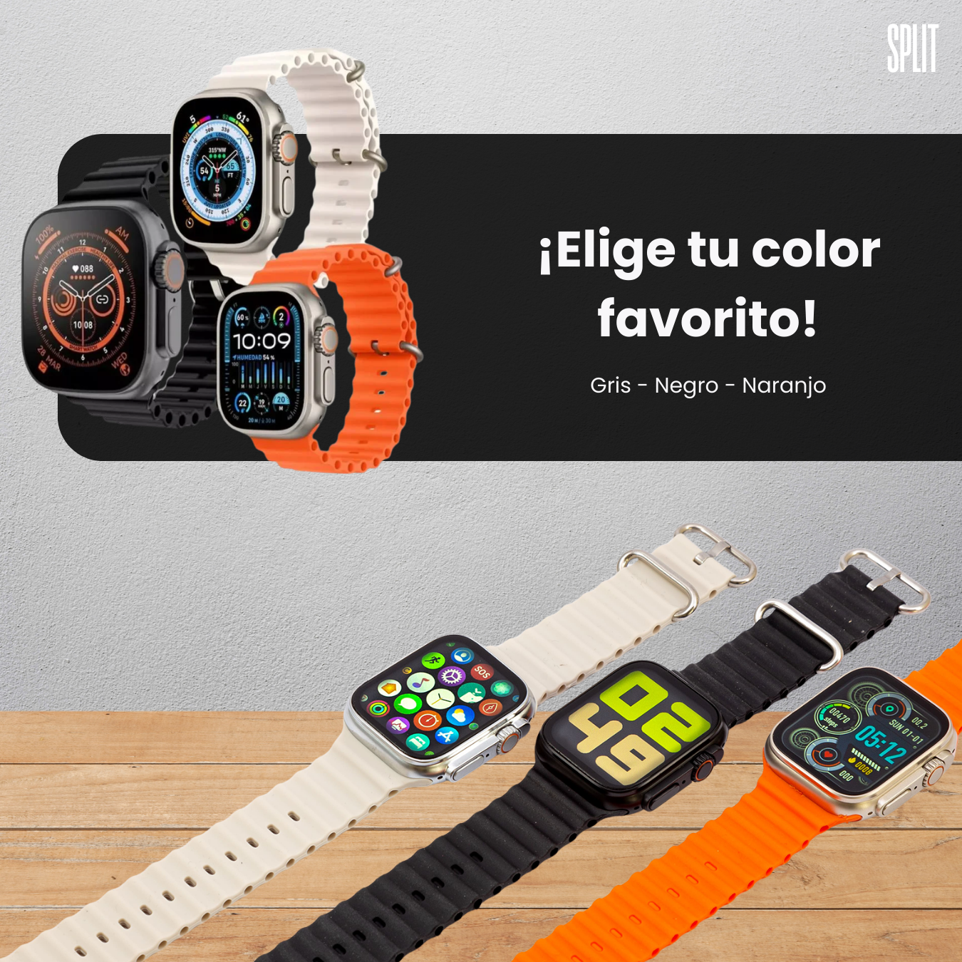 RELOJ INTELIGENTE ULTRA PRO - OFERTA 50% OFF