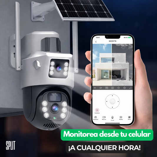 Cámara de Seguridad Inalámbrica Solar