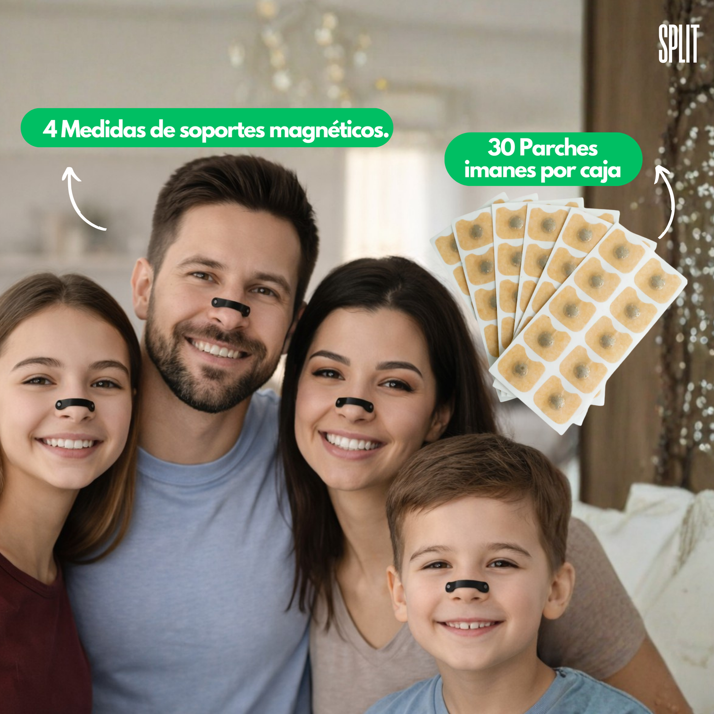 TIRAS NASALES MAGNÉTICAS - 2 CAJAS - ¡25% OFF!