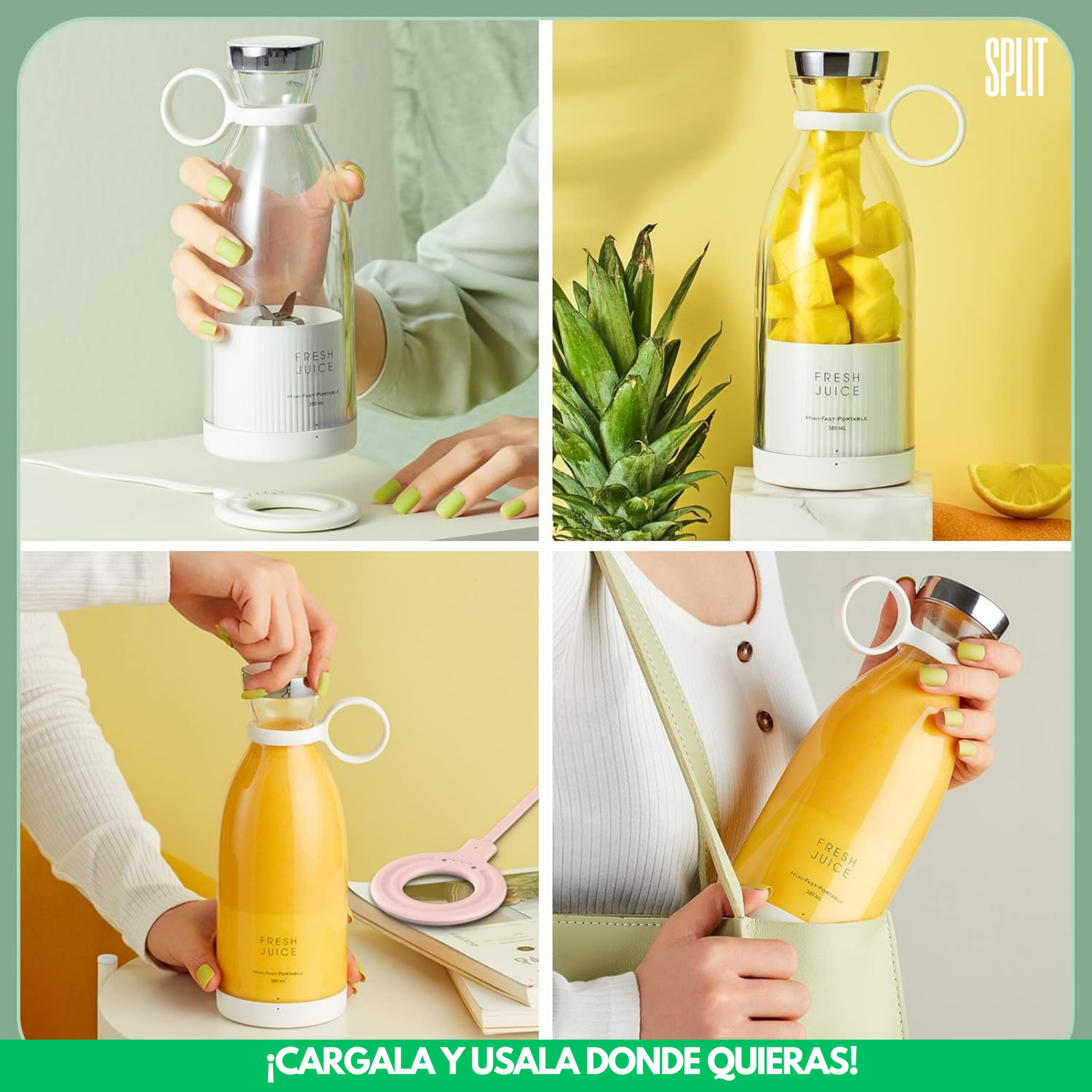 LICUADORA PORTÁTIL FRESH JUICE