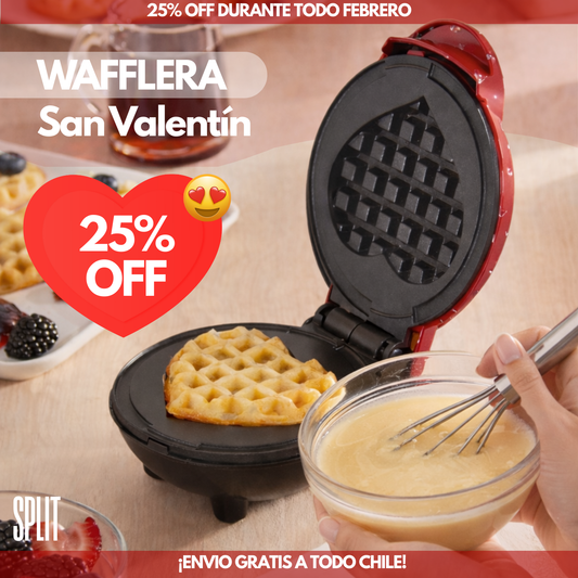WAFFLERA SAN VALENTÍN ❤️