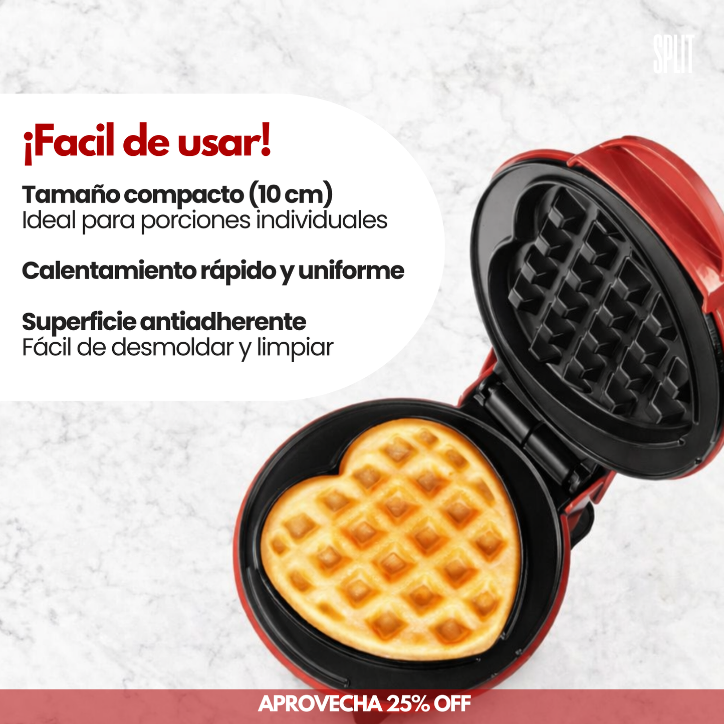 WAFFLERA SAN VALENTÍN ❤️