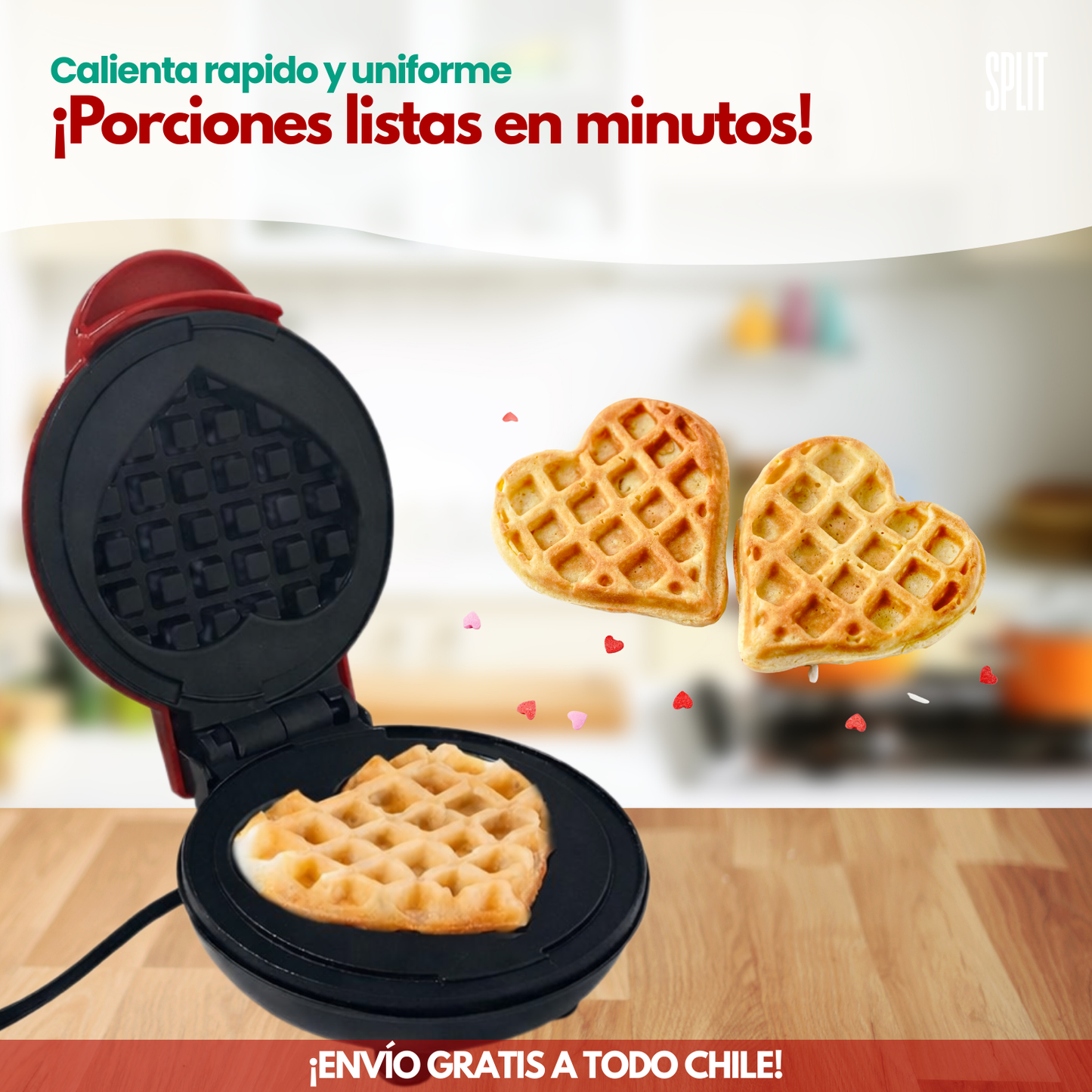 WAFFLERA SAN VALENTÍN ❤️