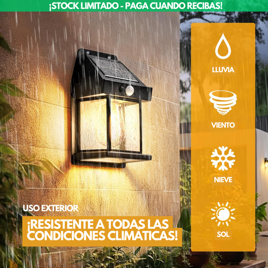 LAMPARA SOLAR - OFERTA 4 UNIDADES
