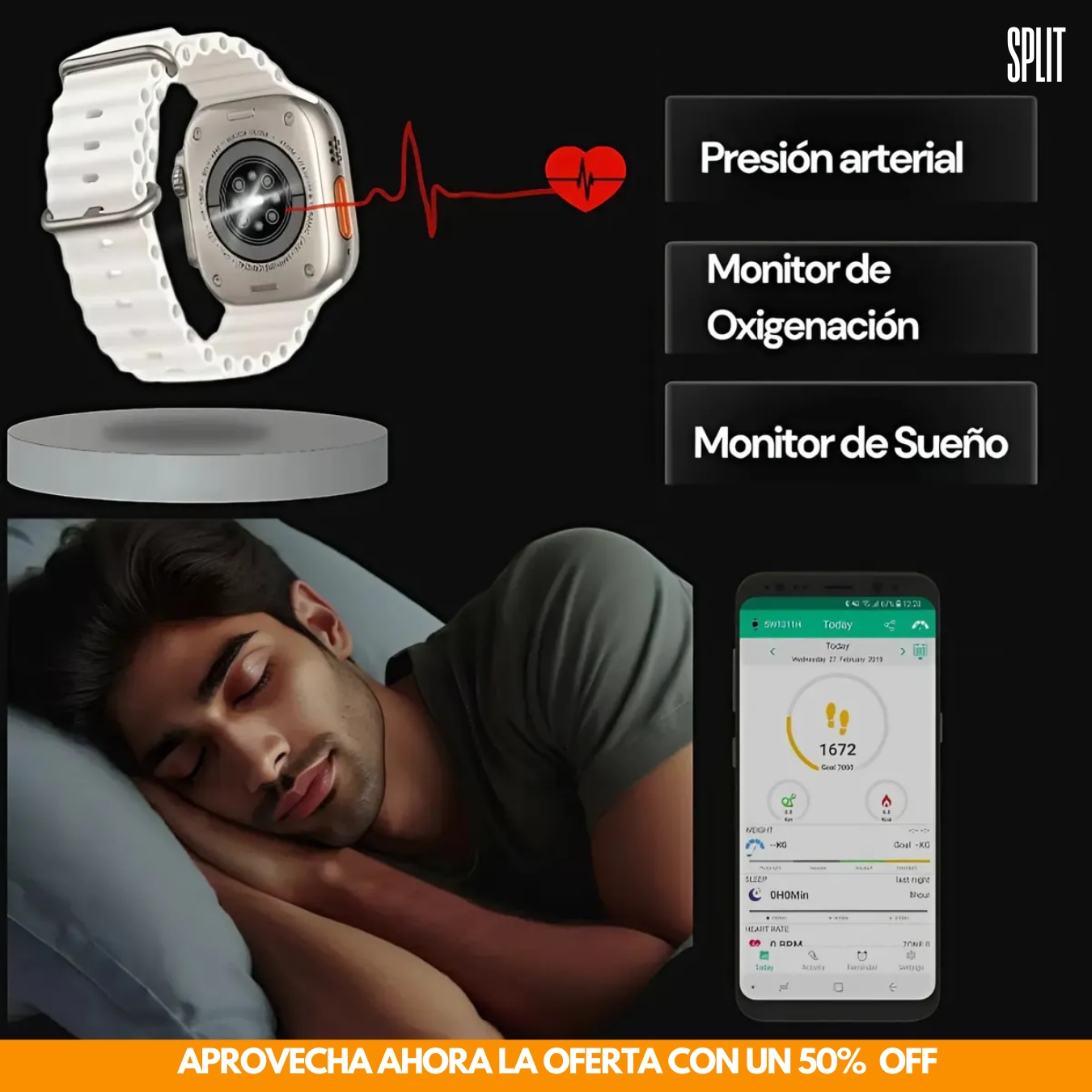 RELOJ INTELIGENTE ULTRA PRO - OFERTA 50% OFF